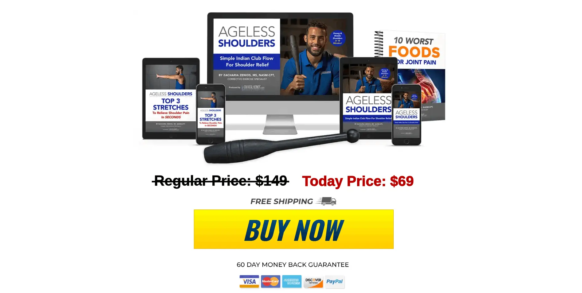Ageless shoulders discount